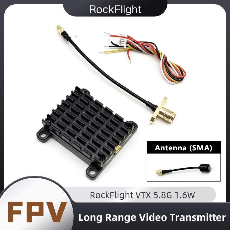 Drone Rc Controller And Receiver - RockFlight TX663 VTX 5.8G 48CH PitMode