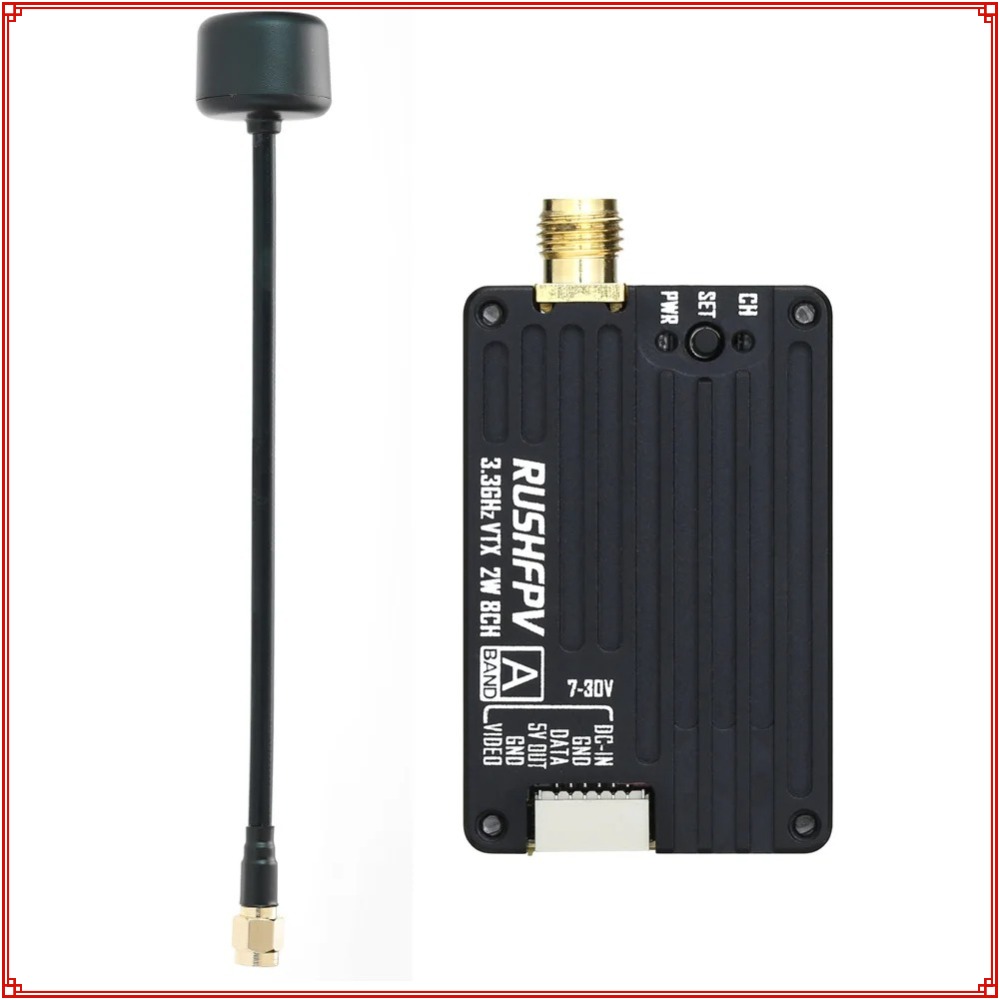 Drone Rc Controller And Receiver - Nowy nadajnik RUSHFPV 3.3G 2W VTX