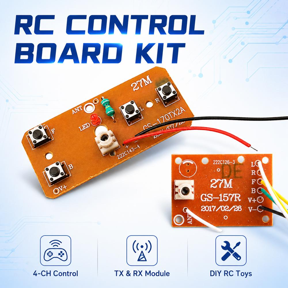 Joystick Rc Drone - Płytka drukowana (PCB) nadajnika i odbiornika