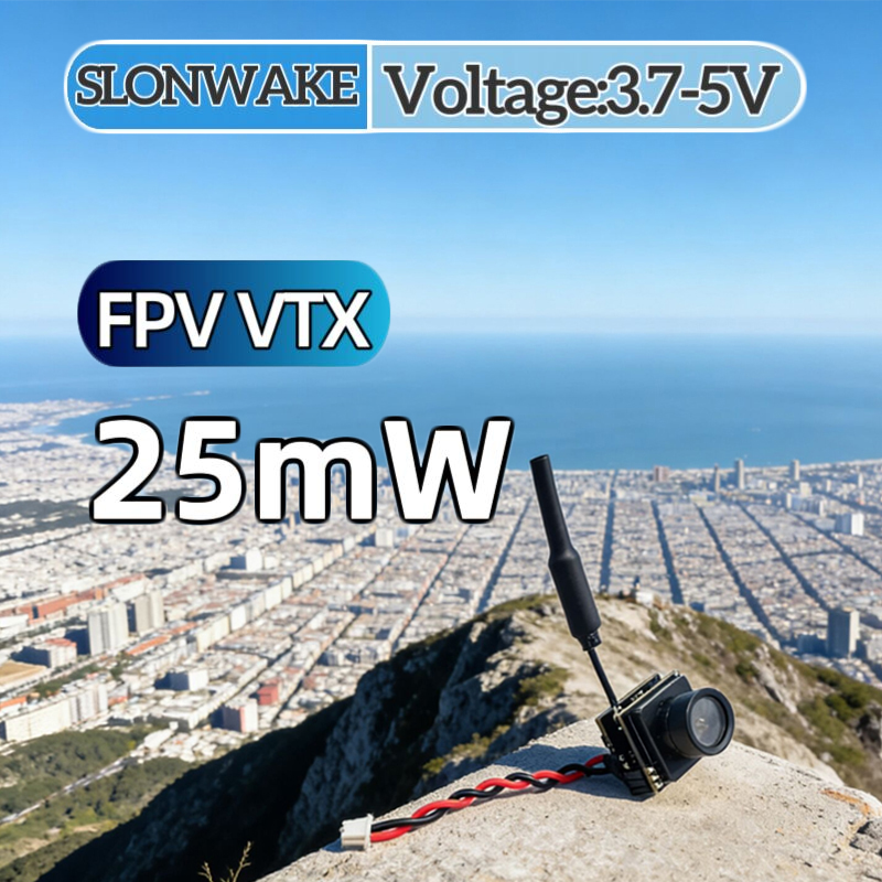 Drone Rc Controller And Receiver - Symulator mocy VTX SLONWAKE FPV 25mW