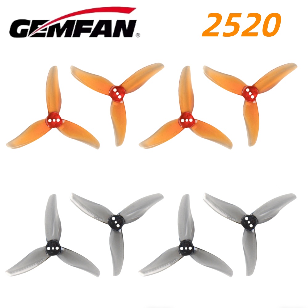 Fpv Racing Motor - 4 pary śmigieł Gemfan Hurricane 2520