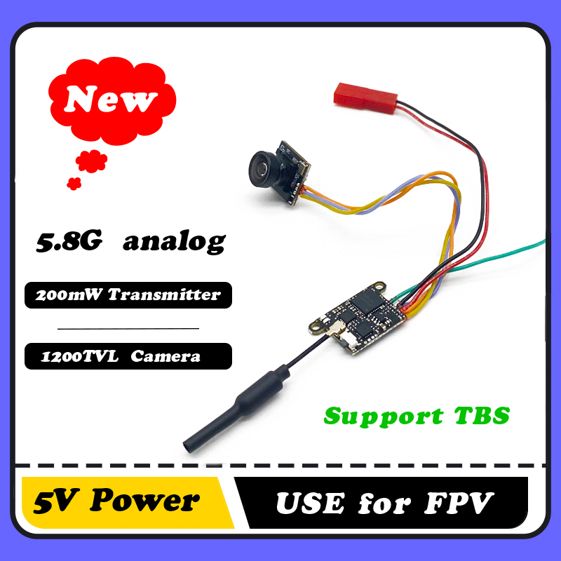 Drone Rc Controller And Receiver - SLONWAKE 5.8G 1200TVL Kamera FPV VTX