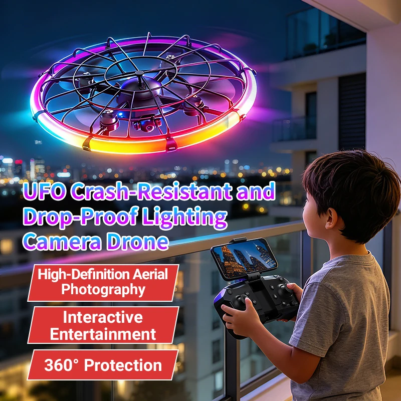 Drone Rc Helicopter With Camera - JJRC H145 UFO RC Dron z