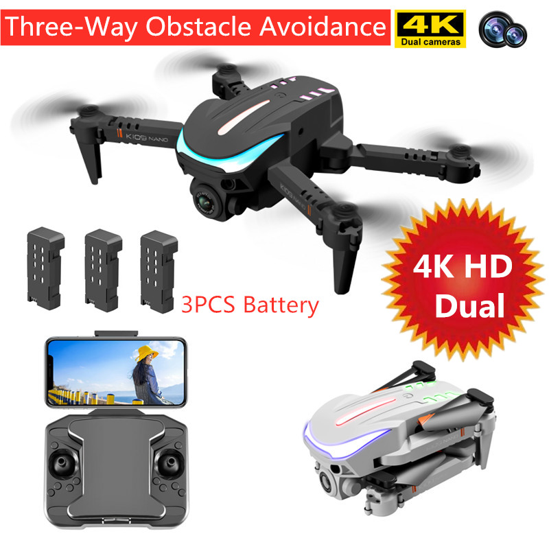 Drone Smart Rc Foldable - Trójdrożne unikanie przeszkód składany quadcopter 4K