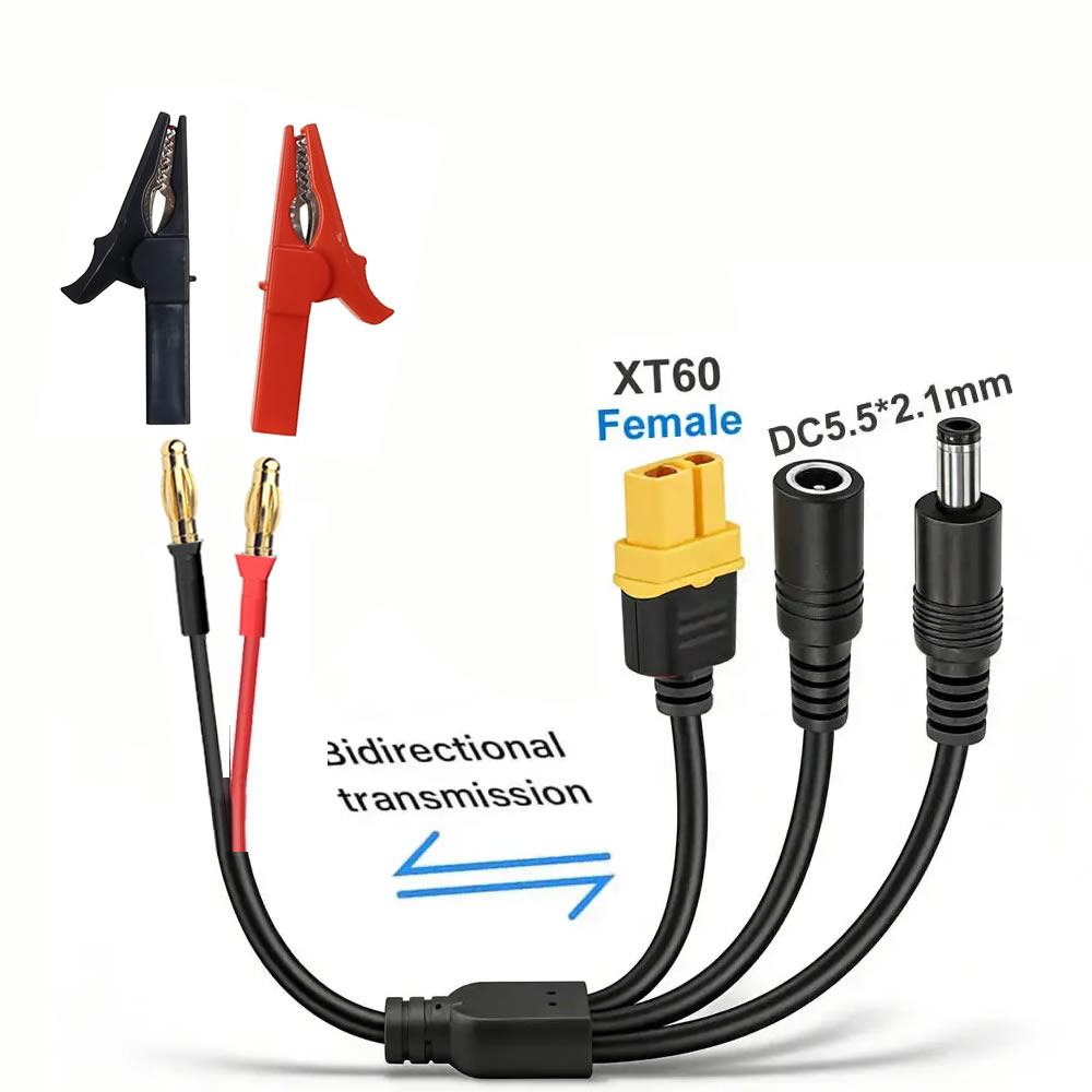 Drone Smart Rc - Kabel adapter 5-w-1 XT60 na wtyk