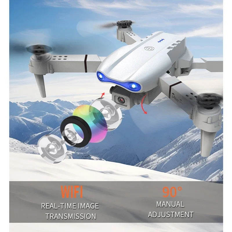 Drone Rc E99 Pro - Helikopter RC składany 4K 5G WIFI