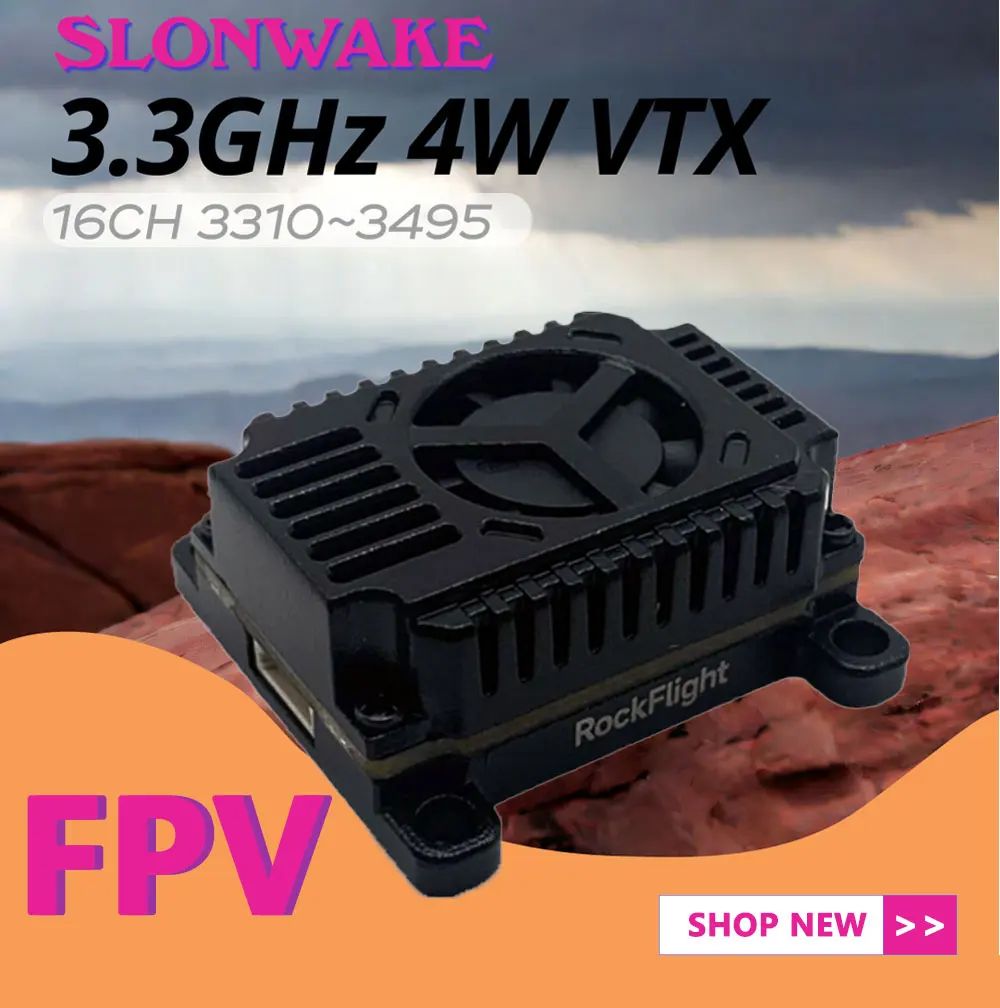 SLONWAKE FPV 3.3G 16CH 4000mW  – Drone Rc Controller And Receiver recenzja i cena