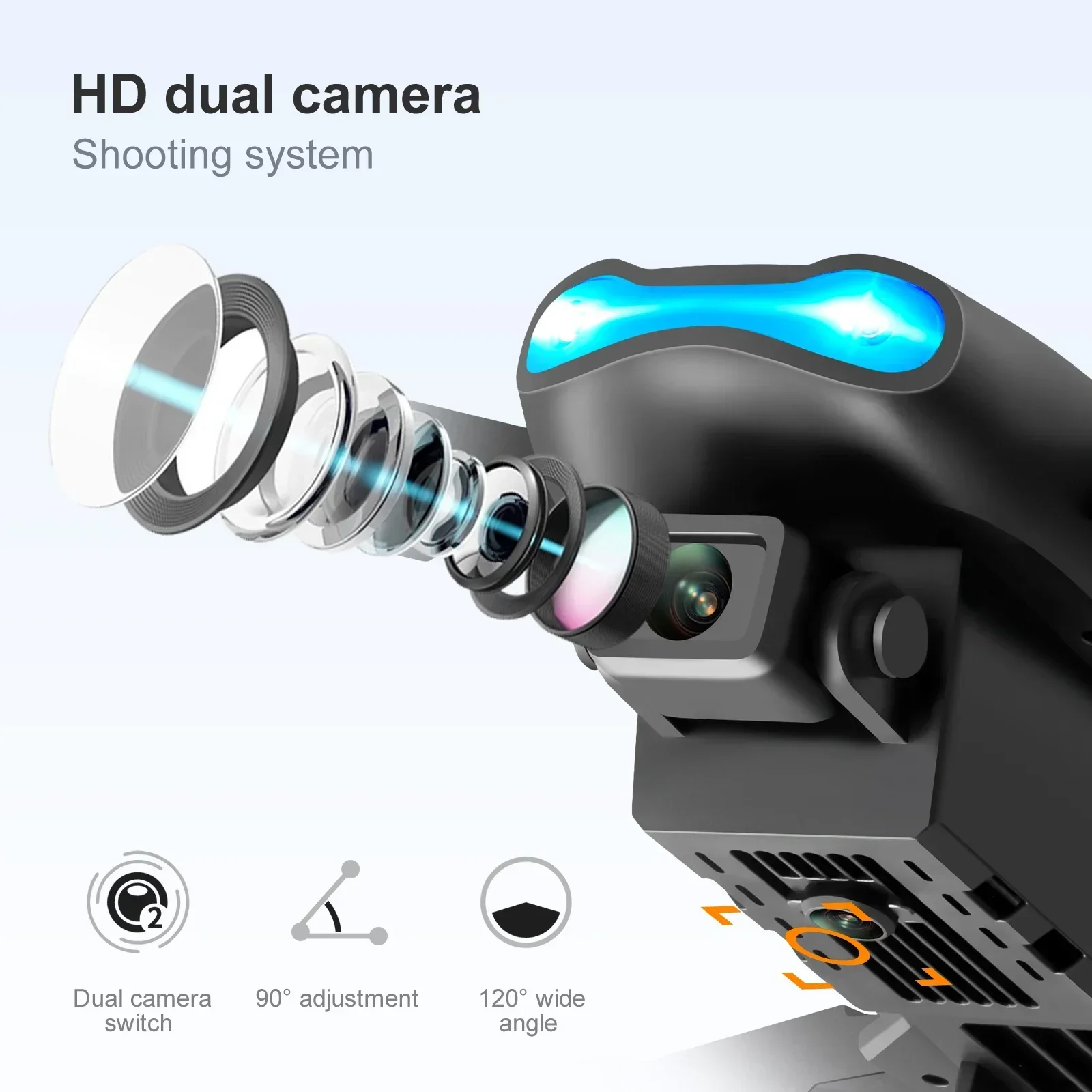 Nowy dron E99 Pro HD 4K z podw – Drone Rc Helicopter With Camera recenzja i cena