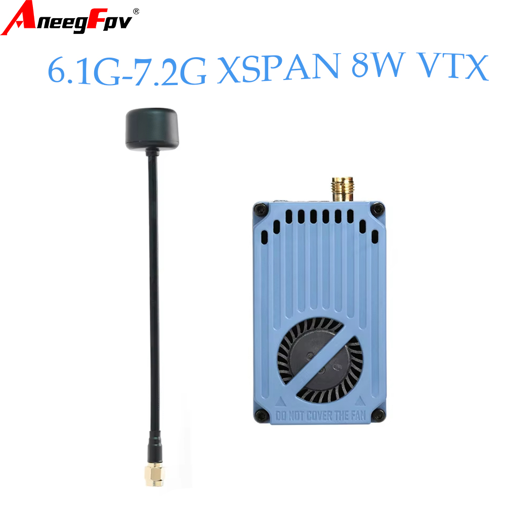 RUSHFPV 6.1‑7.2G 8W X61728 VTX – Drone Rc Controller And Receiver recenzja i cena