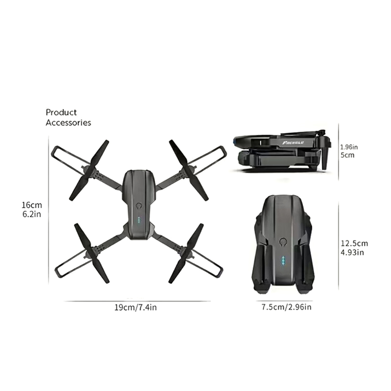E99 Pro Mini RC Drone FACEGLE  – Drone Rc E99 Pro recenzja i cena