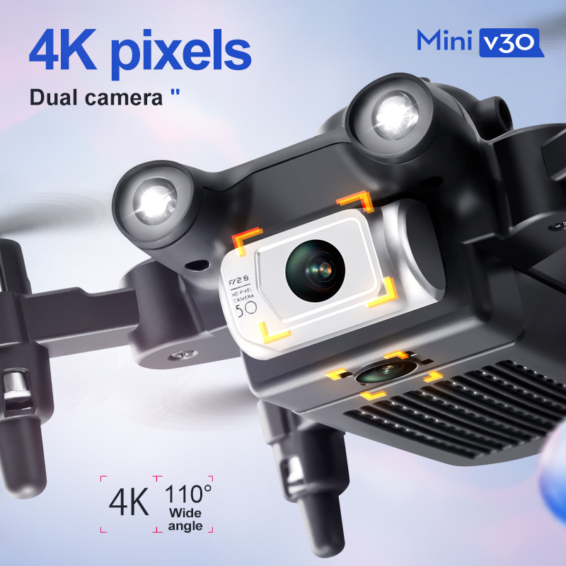 Mini V30 WiFi FPV Drone z podw – Drone Without Rc recenzja i cena