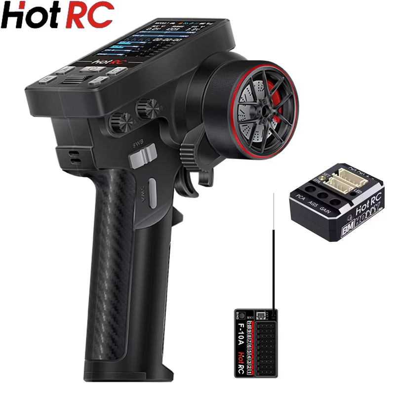 HotRC CT-10B 10-kanałowy nadaj – Joystick Rc Drone recenzja i cena