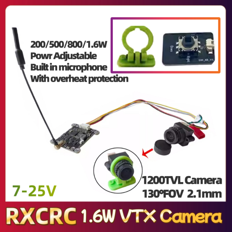 Moduł RXCRC 5.8G 48CH 1.6W VTX – Drone Rc Controller And Receiver recenzja i cena
