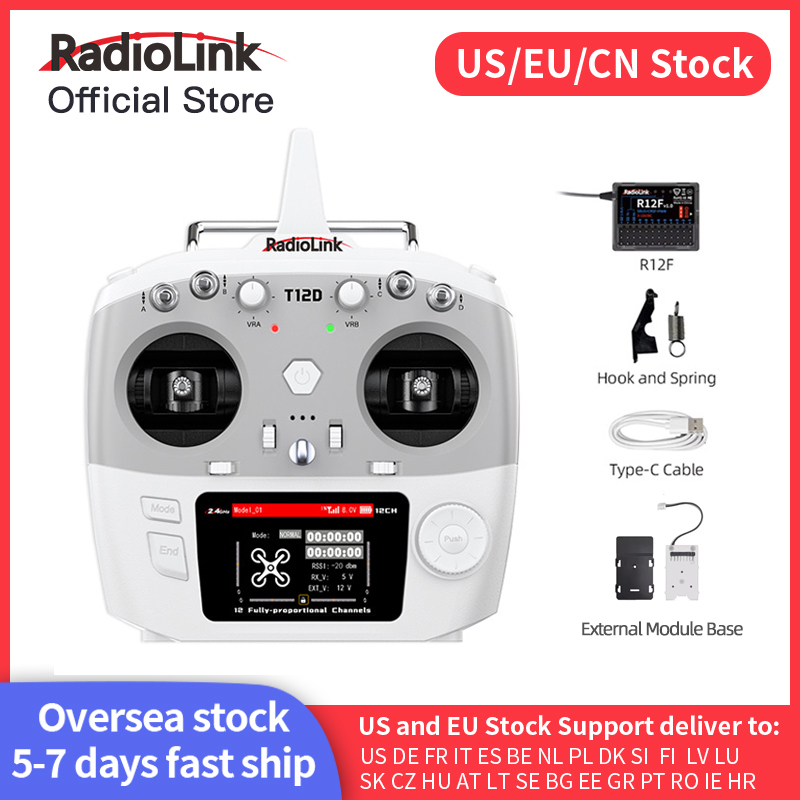Radiolink T12D ELRS 12-kanałow – Joystick Rc Drone recenzja i cena