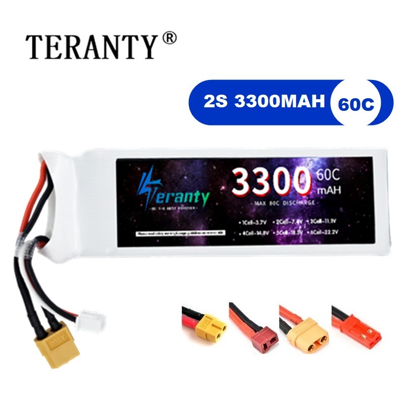 Akumulator LiPo 2S 7.4V 3300mA – Drone Lipo Battery recenzja i cena