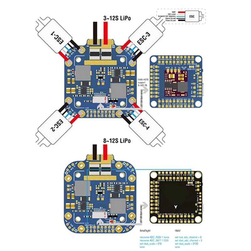 Y45A - Płytka PDB FCHUB-12S V2 – Drone Rc Board recenzja i cena