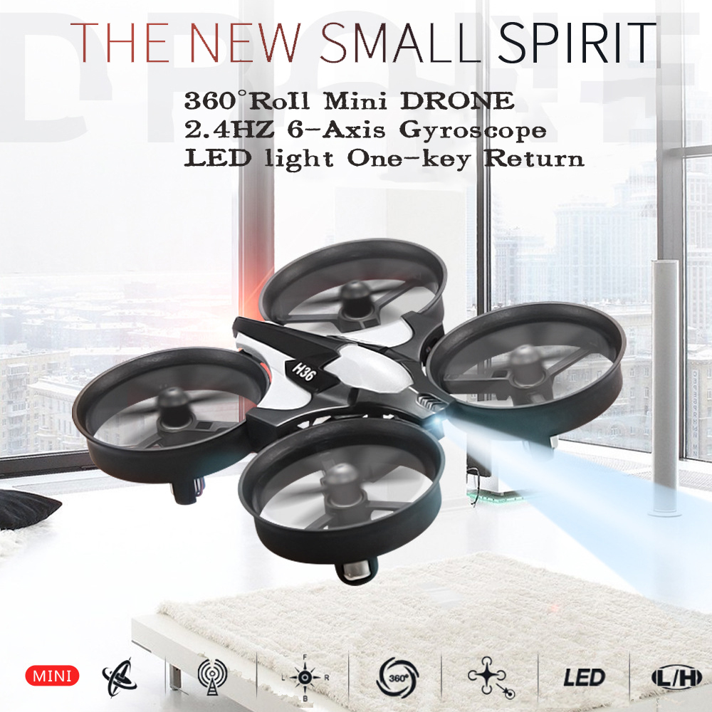 Mini Dron JJRC H36 2.4G 6-osio – Drone Without Rc recenzja i cena
