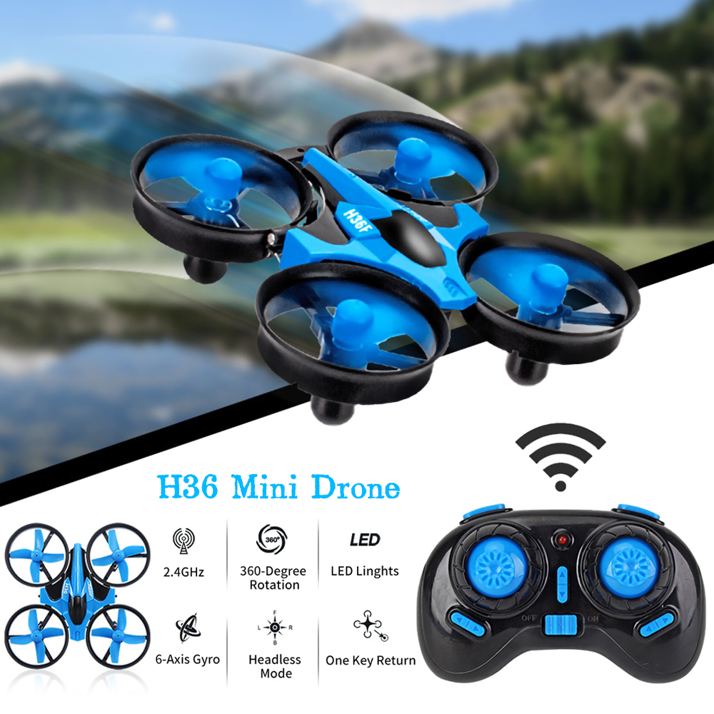Mini Dron JJRC H36 2.4G 6-osio – Drone Without Rc recenzja i cena