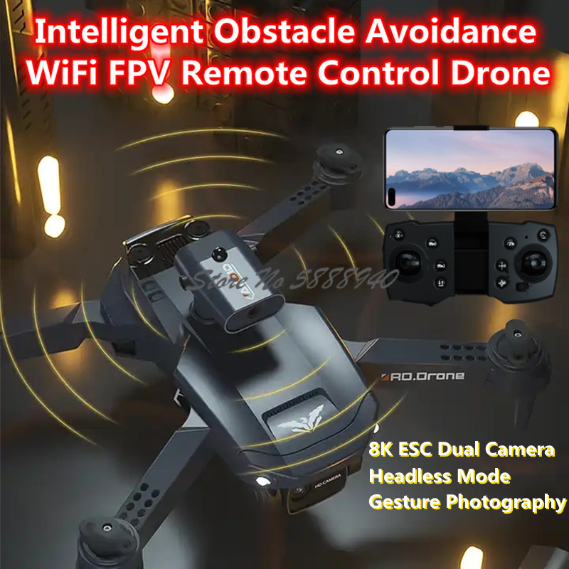 Inteligentne unikanie przeszkó – Drone Smart Rc Foldable recenzja i cena