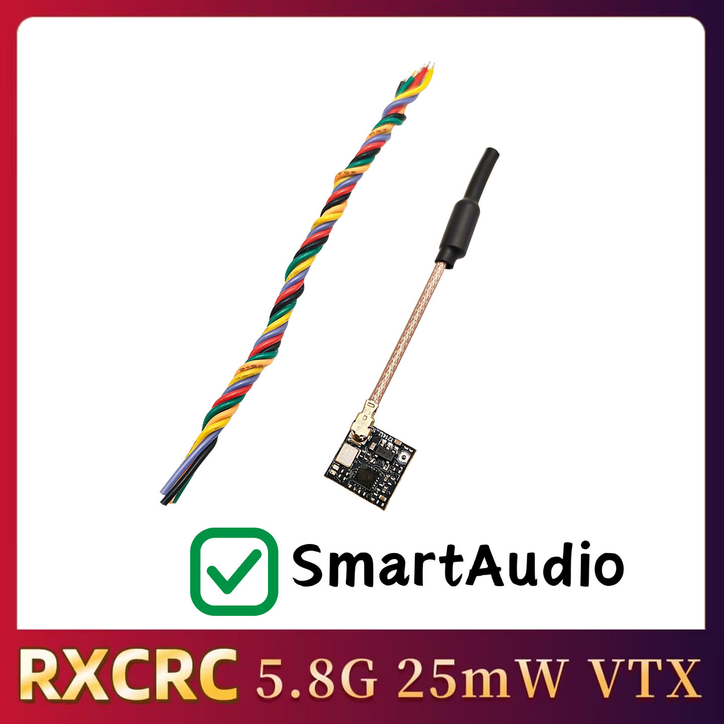 RXCRC 5.8GHz 48CH FPV 25mW Ana – Drone Rc Controller And Receiver recenzja i cena