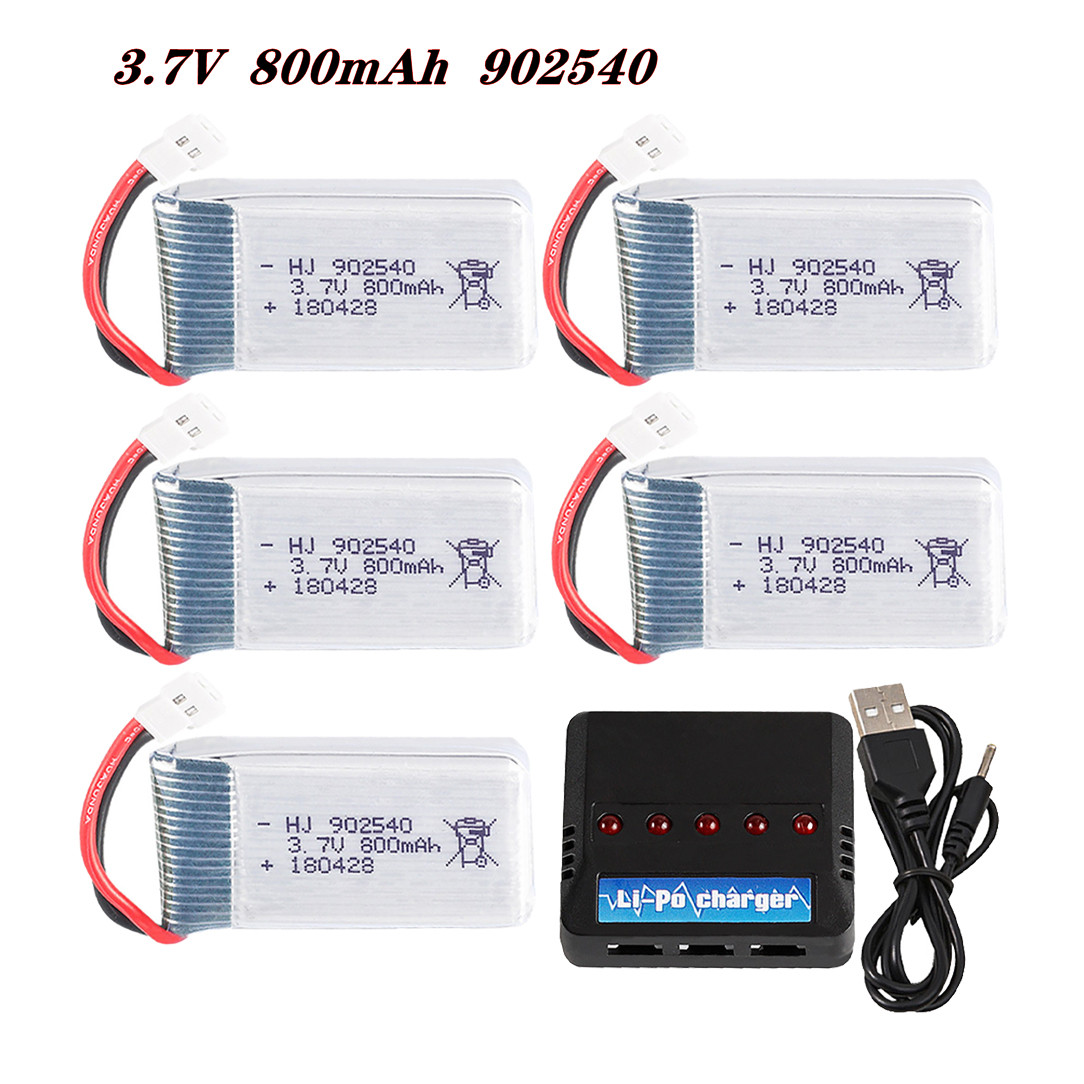 Akumulator Lipo 3.7V 800mAh 90 – Drone Lipo Battery recenzja i cena