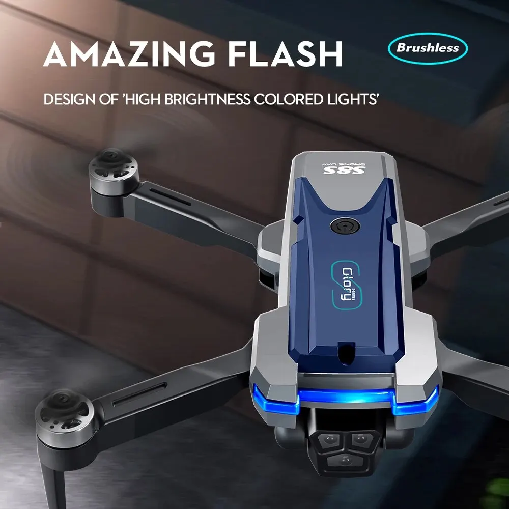 S8S GPS Drone 5G Wifi 8K HD Du – Drone Rc Helicopter With Camera recenzja i cena