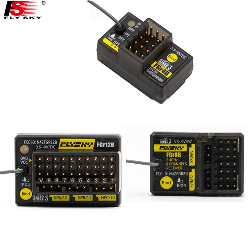Flysky FGr4B FGr8B FGr12B 2.4G – Joystick Rc Drone recenzja i cena